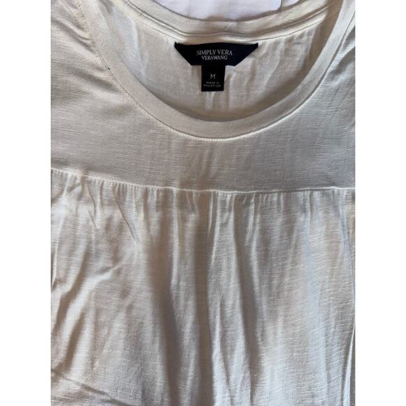 SIMPLY VERA VERA WANG top size Medium M - Picture 2 of 3